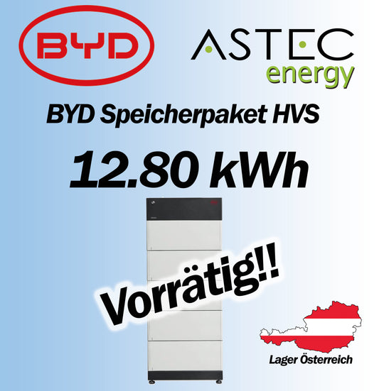 BYD Speicher 5x 2,56 kWh HVS 12.8 Bat. BCU BOX BYD