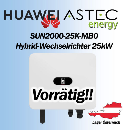 Huawei Solar Hybrid Wechselrichter 25kW Photovoltaik SUN2000 25K MB0