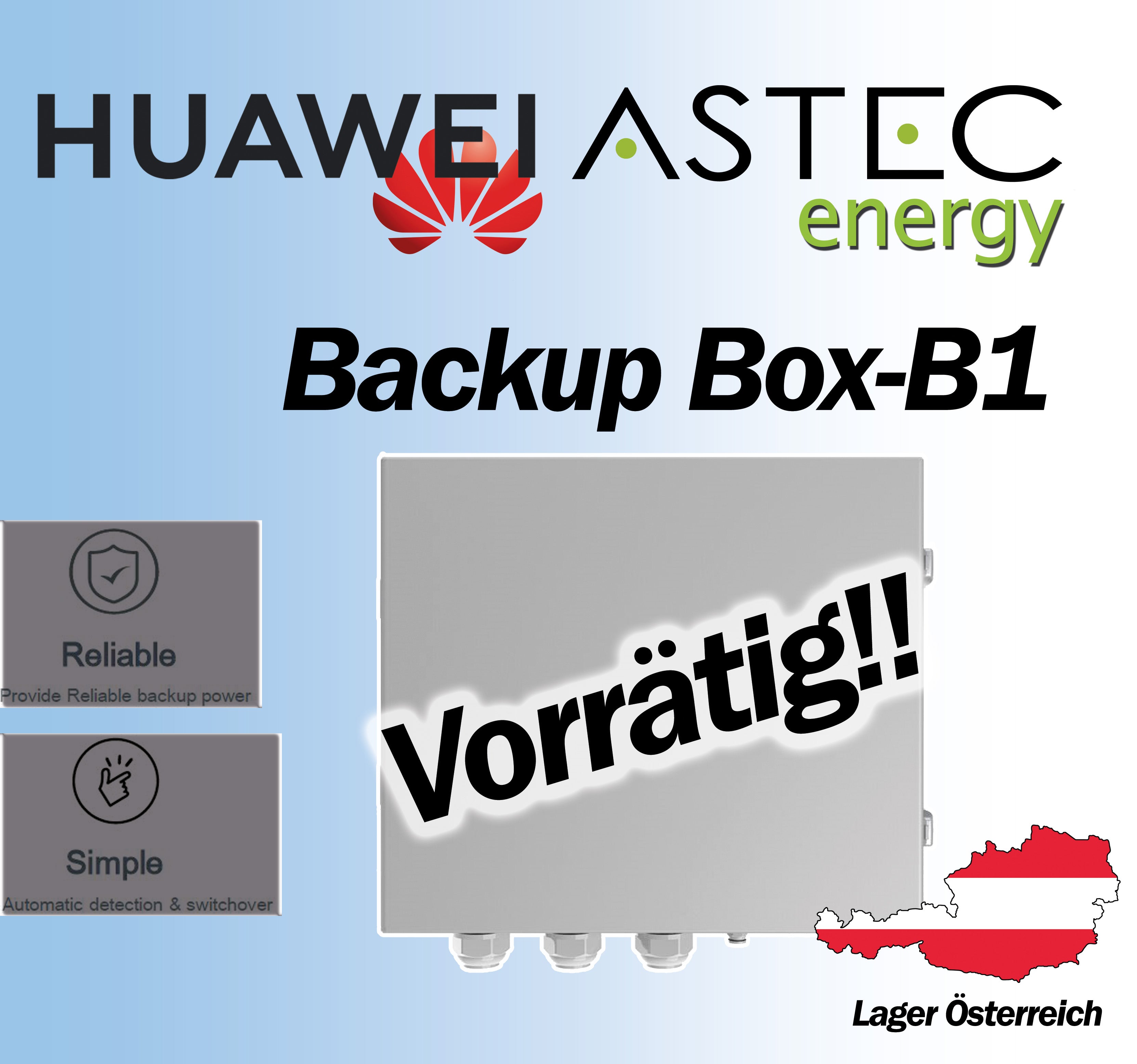 Backup Box Huawei BACKUP BOX B1 SUN2000 PV NOTSTROM Dreiphasig – Astec GmbH