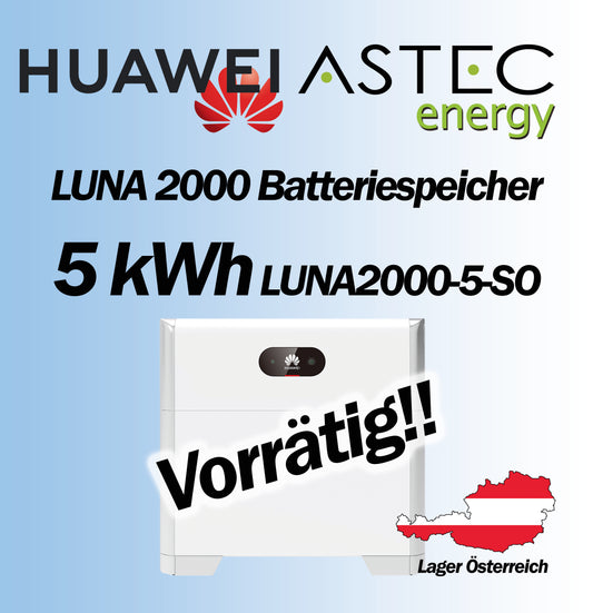 Huawei Luna 2000 Speicherpaket 5kWh Speicher Batterie 5-S0 Sun Luna2000 5-S0