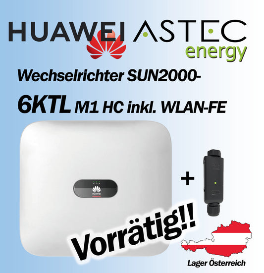 Huawei Wechselrichter SUN2000-6KTL M1 HC inkl. WLAN-FE Dongle